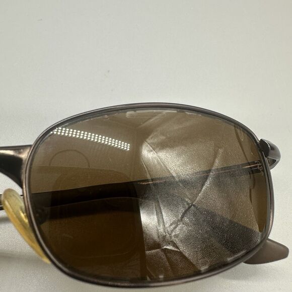 Ray-Ban RB3162 Sleek 012/47 Sunglasses Brown Metal 52-19 Flex Hinge Polarized - Picture 9 of 16